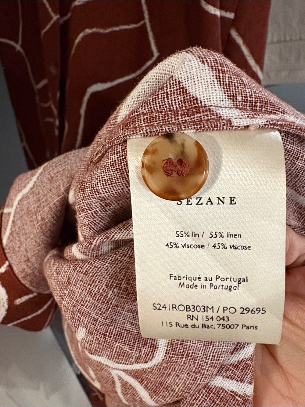 Sezane Hestia Midi Dress - Picture 9 of 10